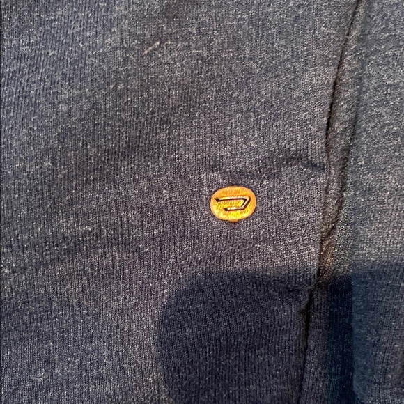 Diesel Dark Blue Hoodie with Light Gray Accents - Picture 4 of 6
